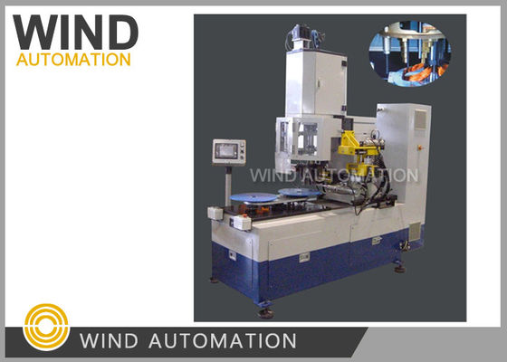 China Máquina de enrolamento de bobinas totalmente automática Vertical 0.1mm Thin Wire Winding / Placement Machine fornecedor