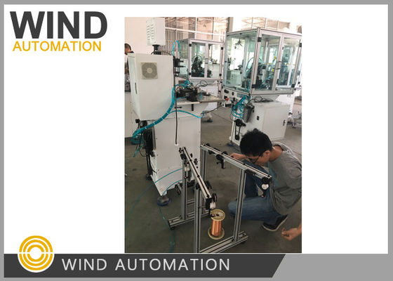 China Máquina de enrolar motor de ventoinha de teto de enrolamento de agulha para produção de protótipos de estatores fornecedor