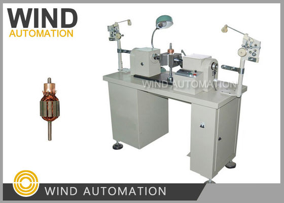 China Máquina de enrolamento de bobinas semiautomática Enrolador de volante para comutador de gancho rotor de armadura fornecedor