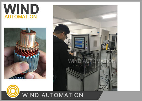 China Como avaliar a armadura de arranque com o equipamento de teste comutador OD abaixo de 60 mm fornecedor