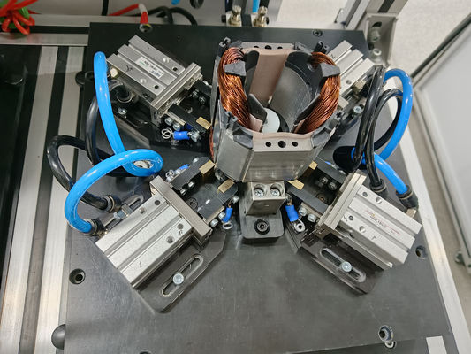 Máquina de ensaio de estatores de motor de corrente contínua com fixação pneumática fornecedor