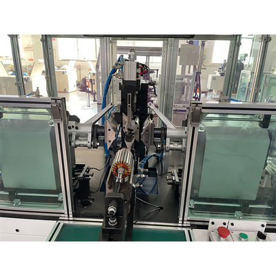 Máquina de enrolar armaduras totalmente automática Enroladora de bobinas de rotor com tensor eletrônico fornecedor
