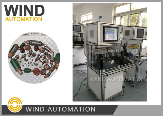 Equipamento de ensaio de armadura de arranque gira o rotor durante a estação dupla WIND-ATS-02 fornecedor
