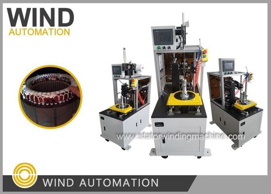 Stator bobina costurado cordão de tricô máquina de laçamento para motor de indução AC BLDC fornecedor