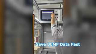 Como salvar dados de teste da Estação BEMF